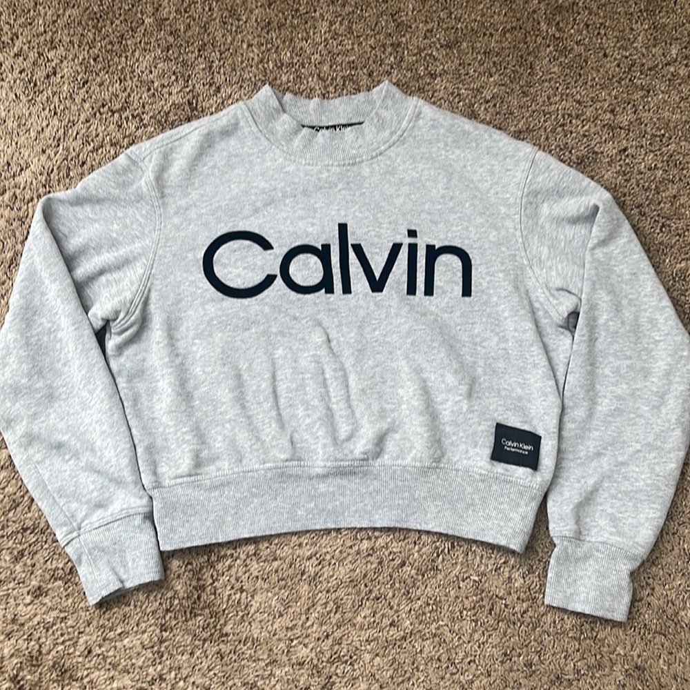 Calvin Klein Performance Women’s Cropped Sweatshirt Size S